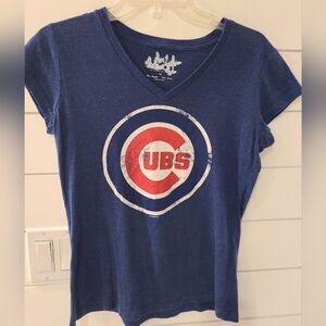 Vibrant Blue Short Sleeve Tee with Breathable Fabric